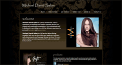 Desktop Screenshot of michaeldavidsalon.com